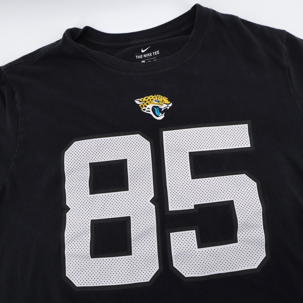 Nike Jacksonville Jaguars Tim Tebow #85 T-Shirt Black Short Sleeve Mens XXL